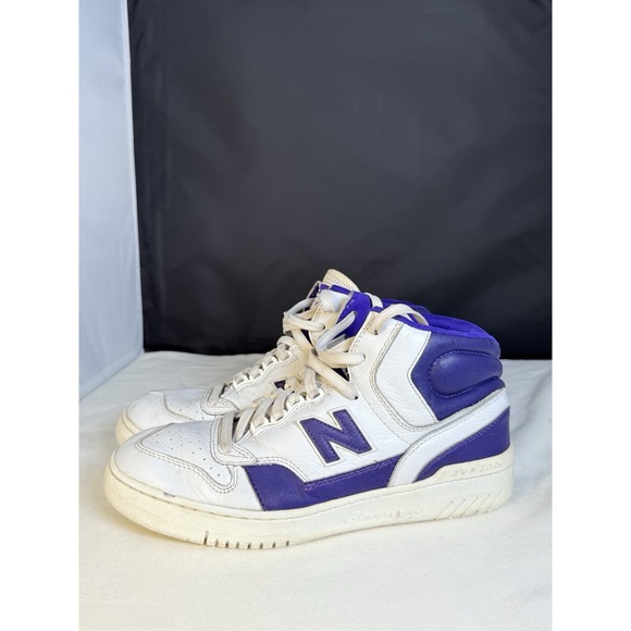 New Balance 740 James Worthy Basketball High Top Lakers Purple Mens 8.5 US 42 EU - Picture 1 of 10